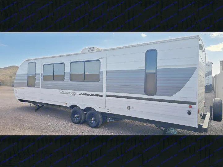 Wildwood X-Lite RV rental: A modern travel trailer with dual axles and AC, ready for your camping adventures.. Forest River Wildwood X-Lite 2025