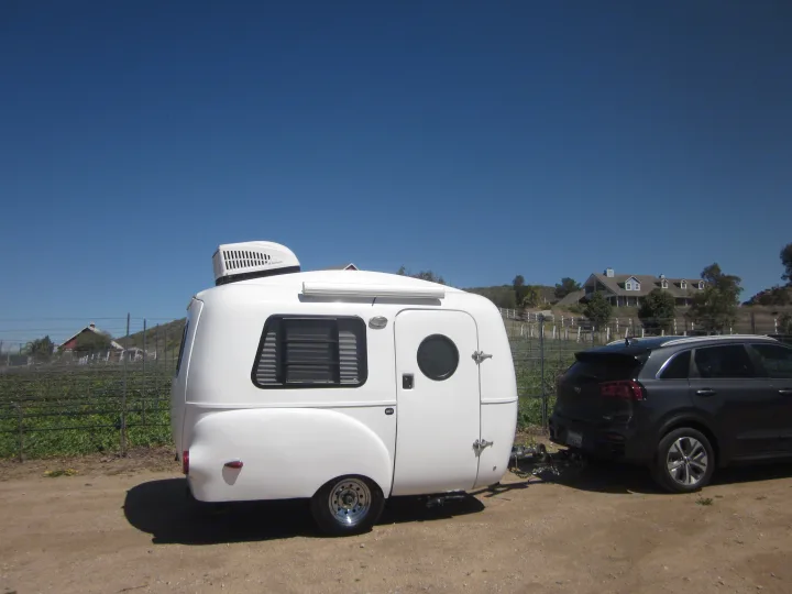 Enjoying the vineyards with Harvest Hosts. Happier Camper Happier Camper 2016