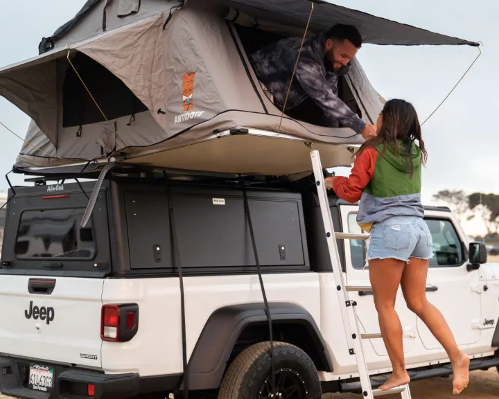 Roof for 2 ... or even 3. Jeep Gladiator 2021