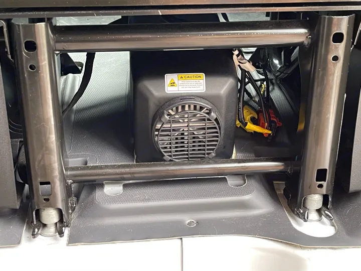 This heater may be small, but it’ll keep the van toasty warm. Dodge Promaster 2021