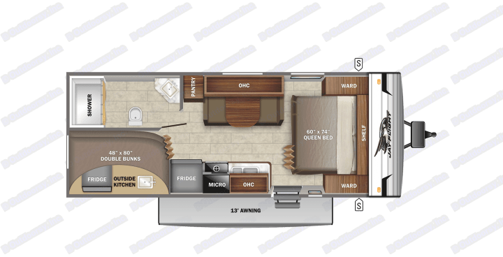 Great layout. Jayco Jay Flight SLX 2022