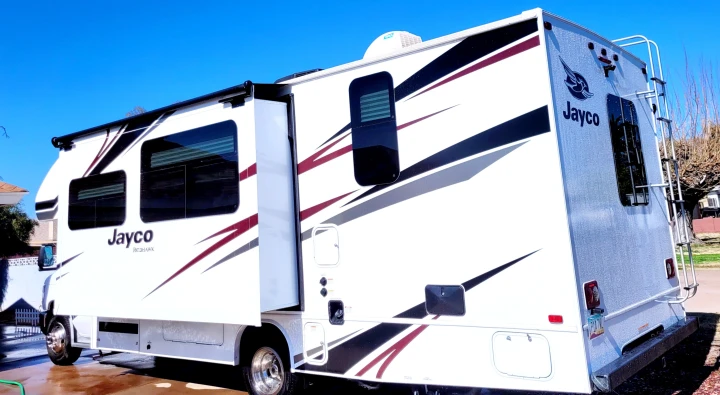 Slide 1-Living Room. Jayco Redhawk 2020