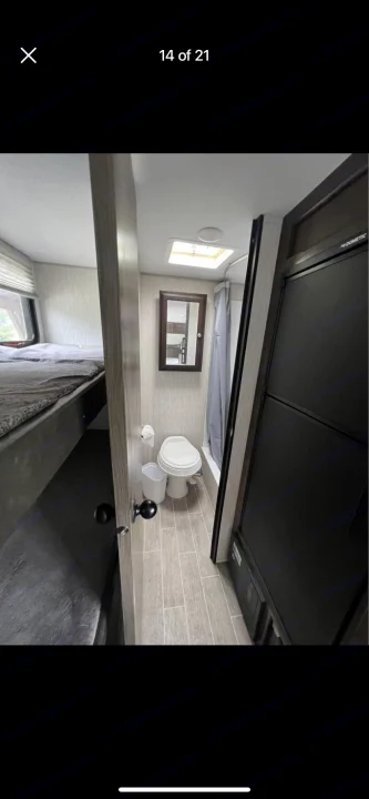 Restroom. . Forest River Cherokee Wolf Pup 2020