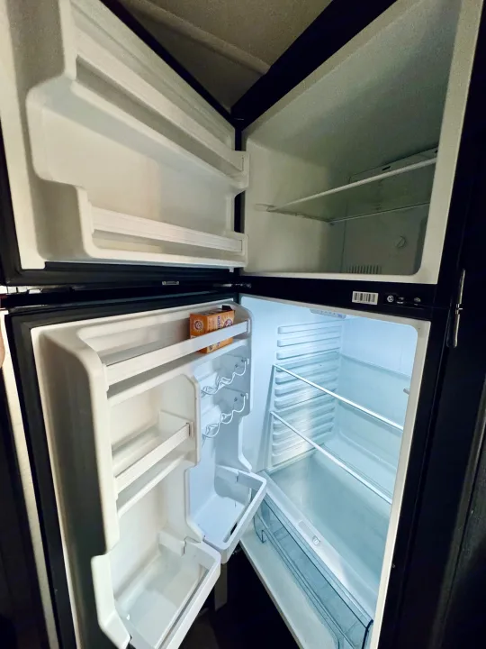 Large fridge and freezer. Camper is also equipped with a small outdoor fridge.. Forest River Cherokee Wolf Pup 2022