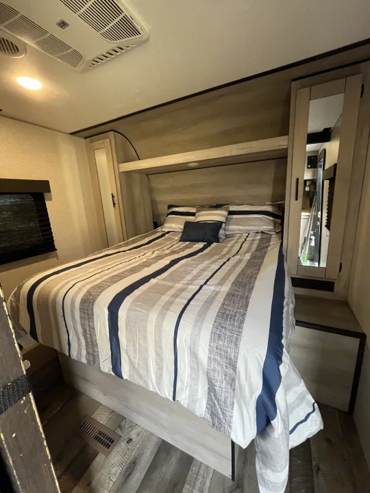 Entry view of bedroom. KZ Connect 2021
