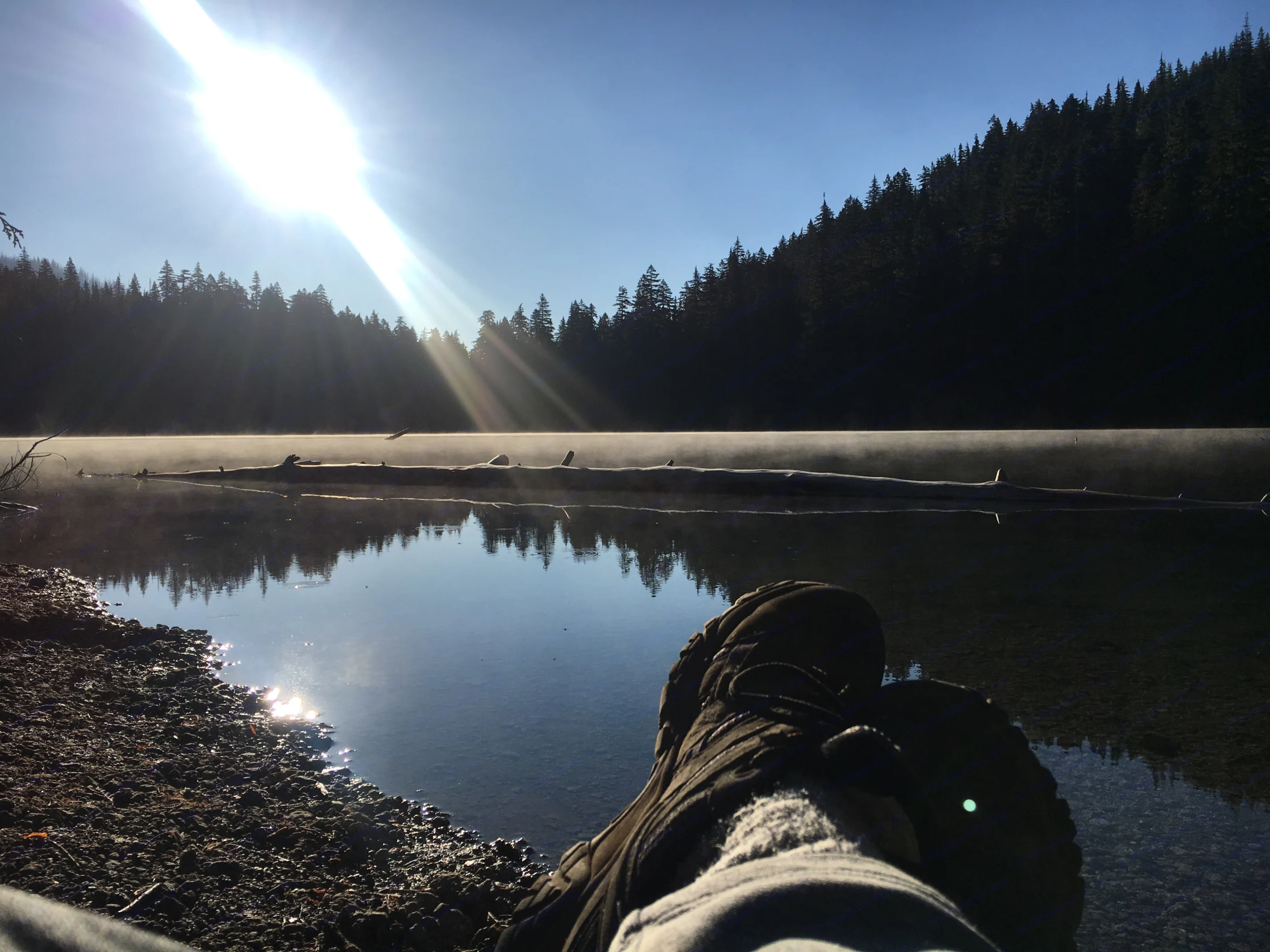 Why not be where you want to be? Step out of the front door and take a quick walk to the lake for morning coffee. It’s good for the soul!. Forest River Evo 2016