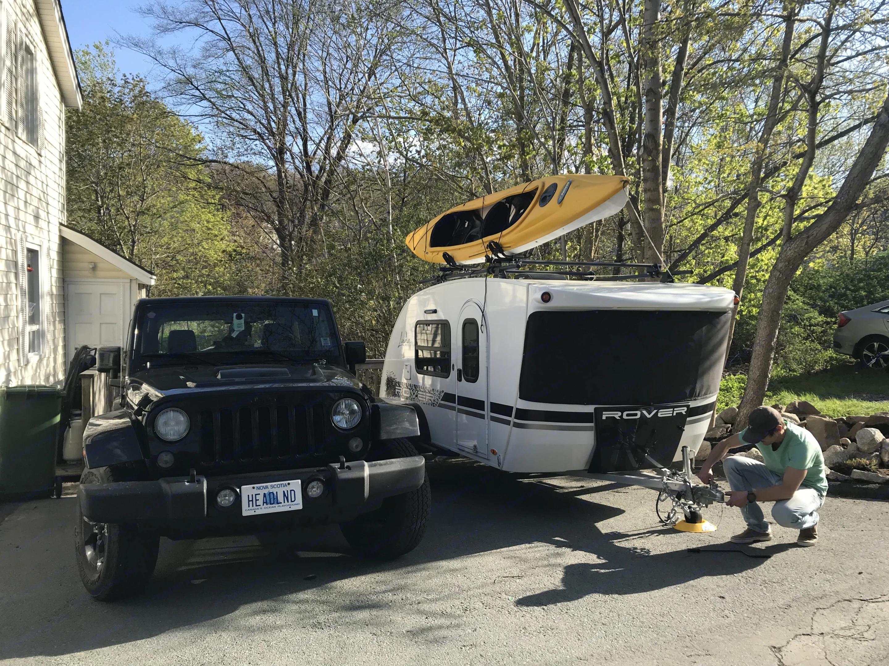 Keji kayaking trip. Intech RV Luna Rover 2019