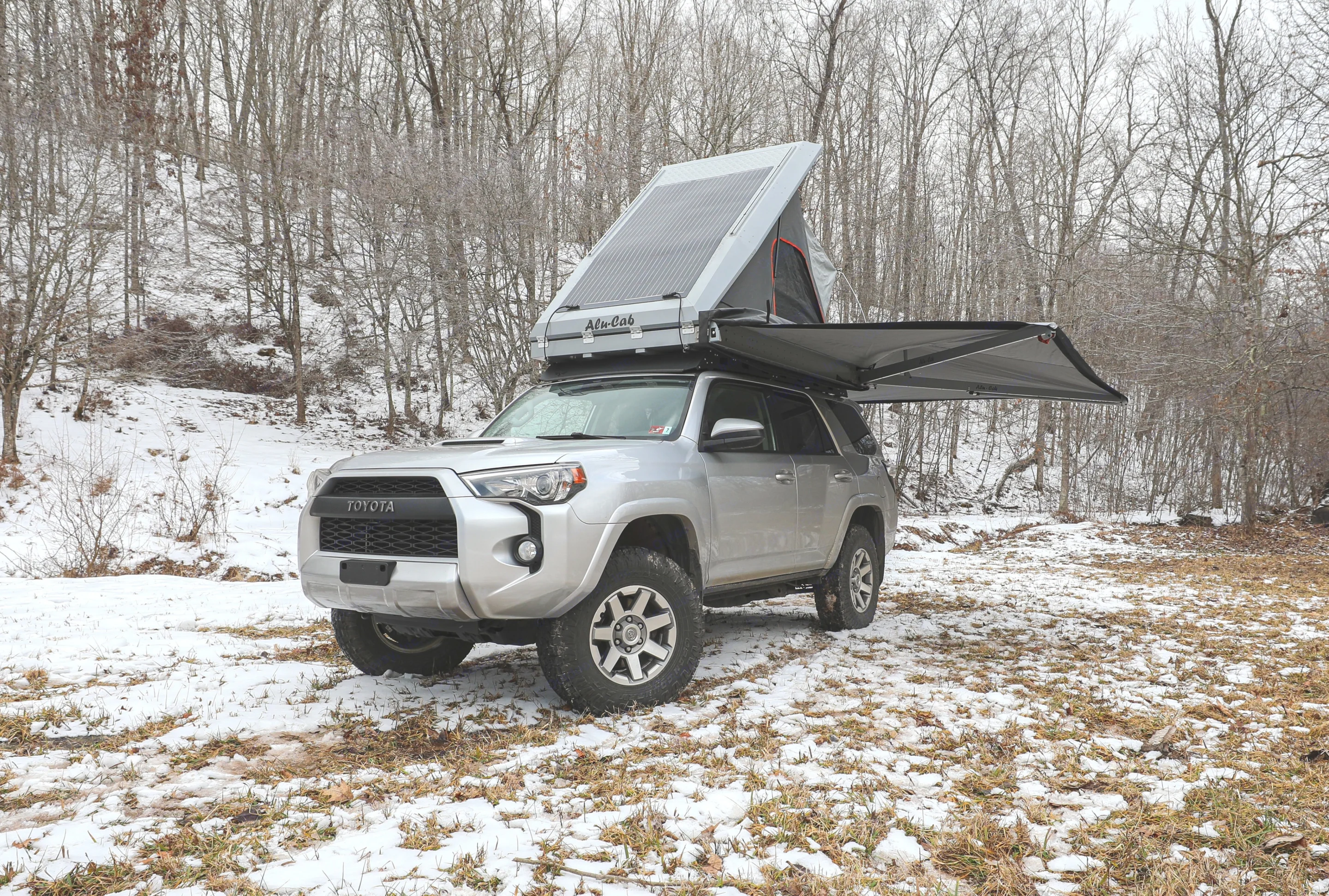 The tent and awning are easily deployed in under 2 min. making camp set up a breeze!. Toyota 4Runner 2015