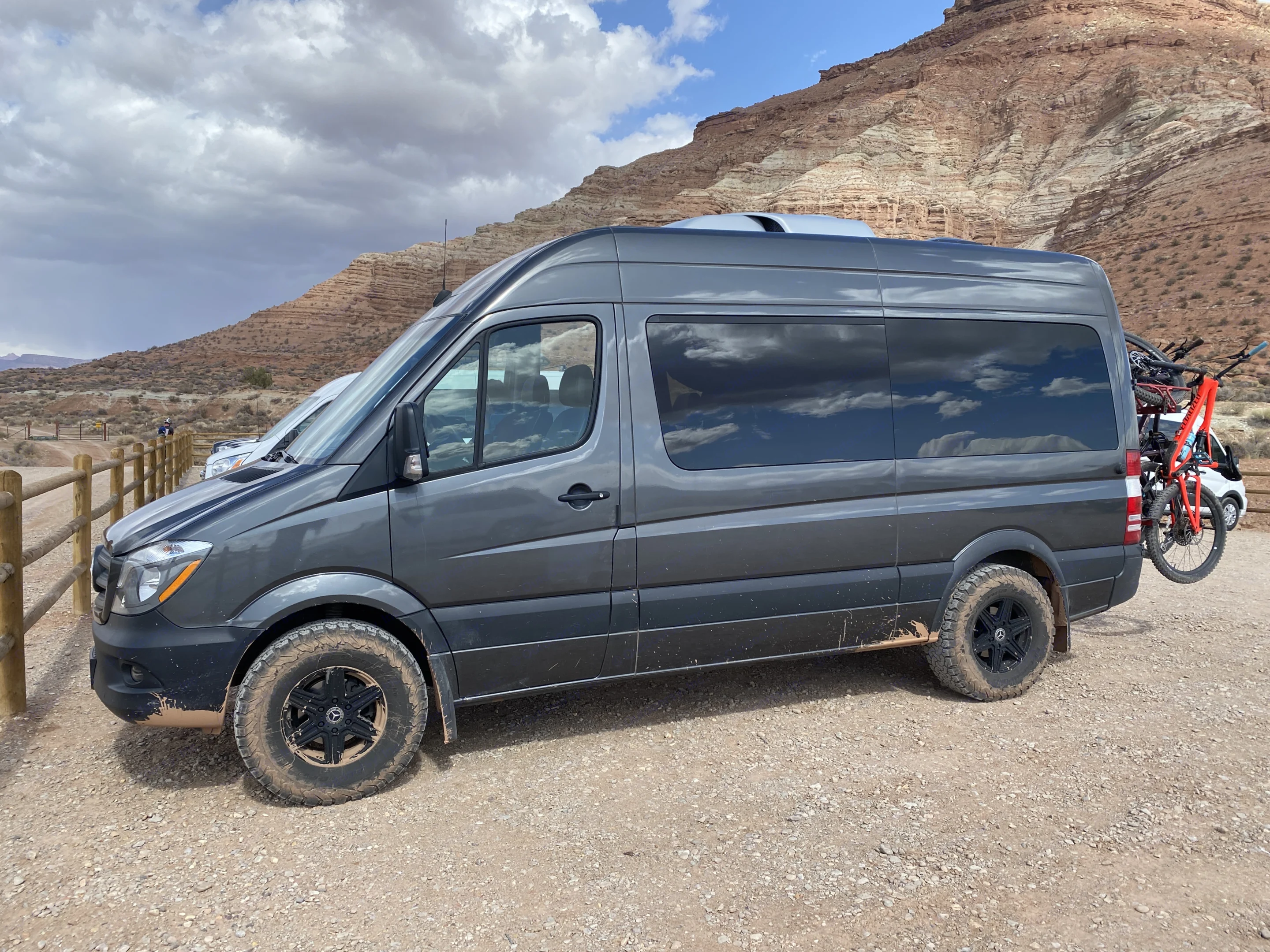 This minimalist setup is designed for fun. Everything you need for a fun trip and nothing more.. Mercedes-Benz Sprinter 2018