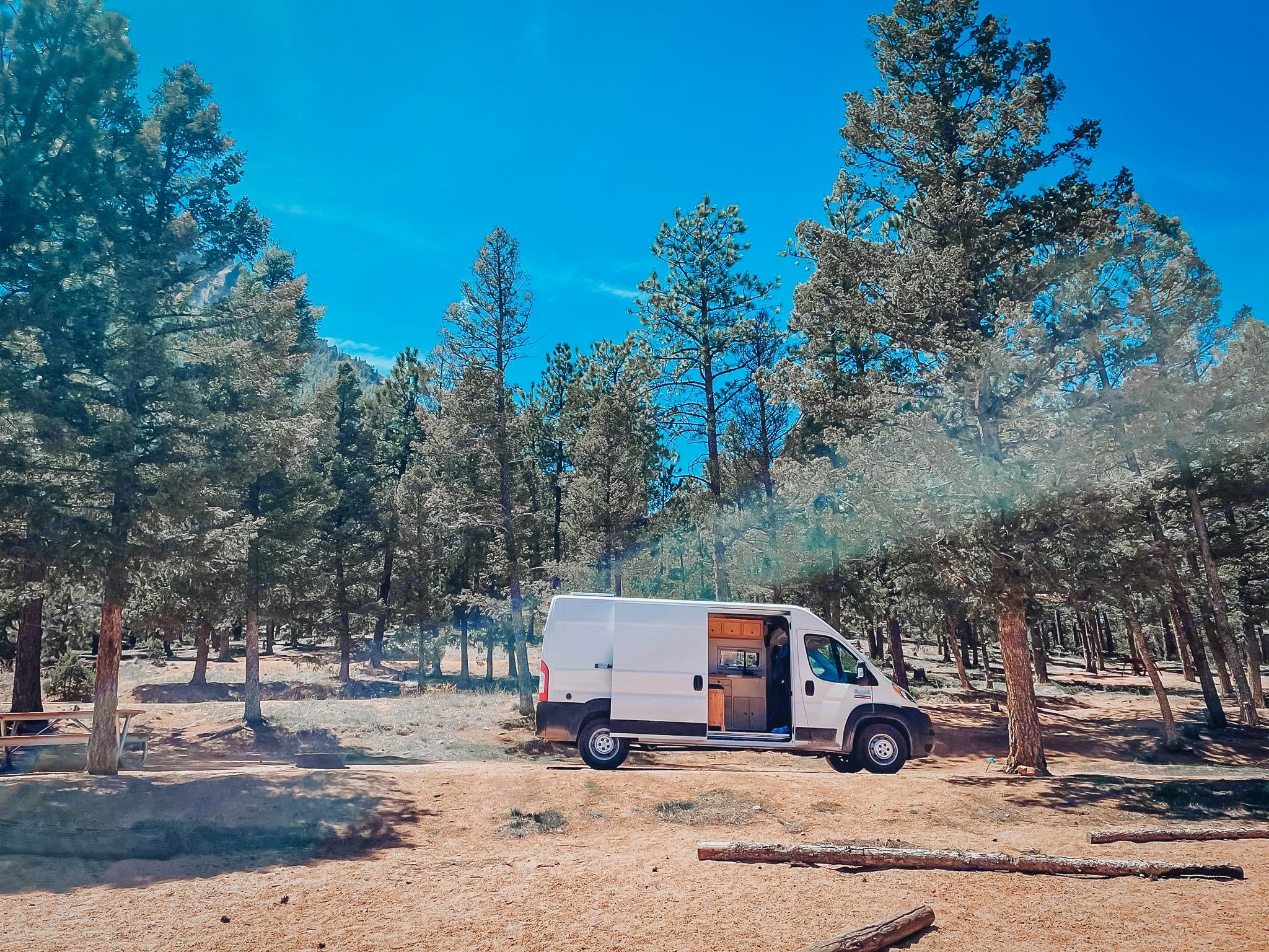 Traveling (somewhere near Crested Butte, CO). Dodge Promaster 2500 High Roof 2021