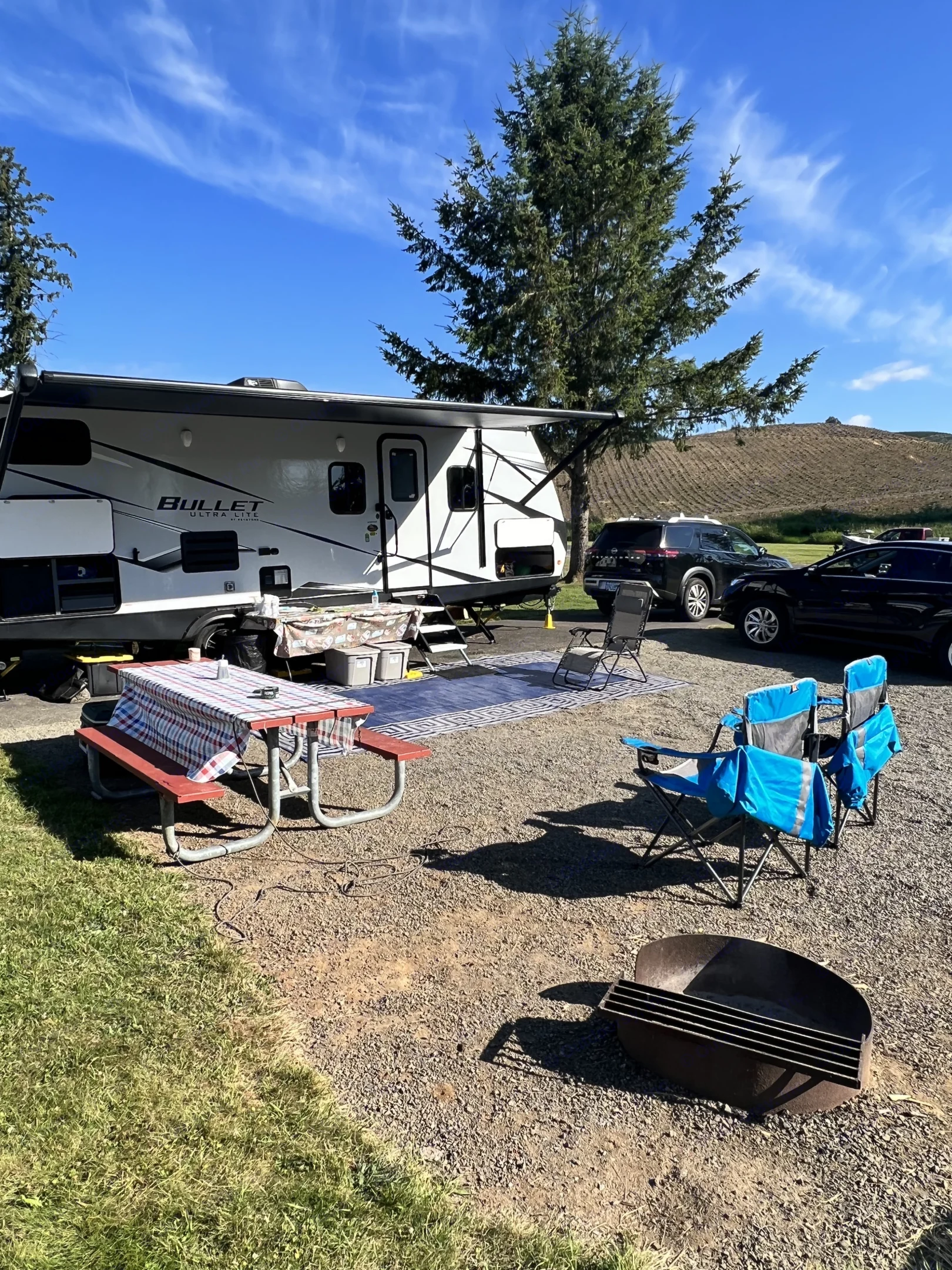 Set up and ready for fun!. Keystone RV Bullet Ultra Lite 2022