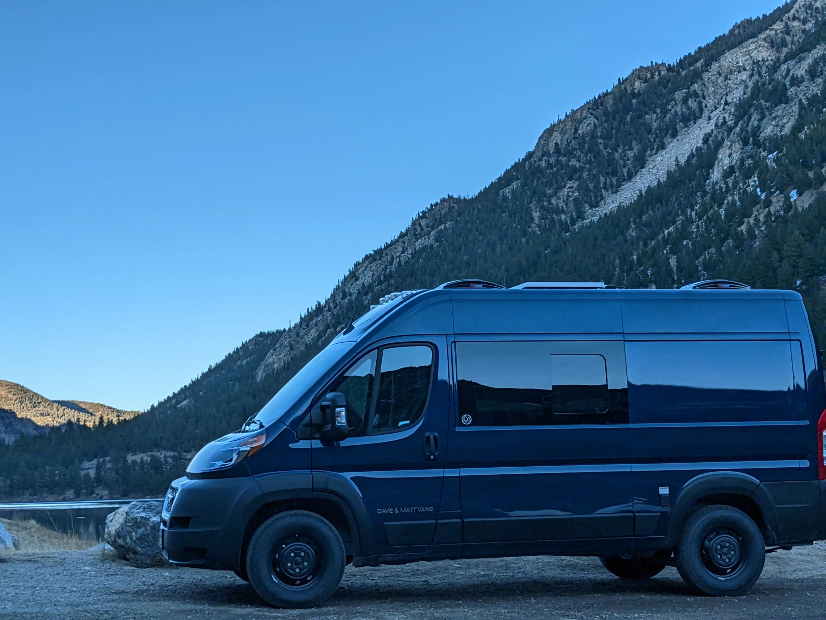 Meet the Blues Traveler, a RAM Promaster 136" high roof that is still under 18 feet long!. Other Other 2022