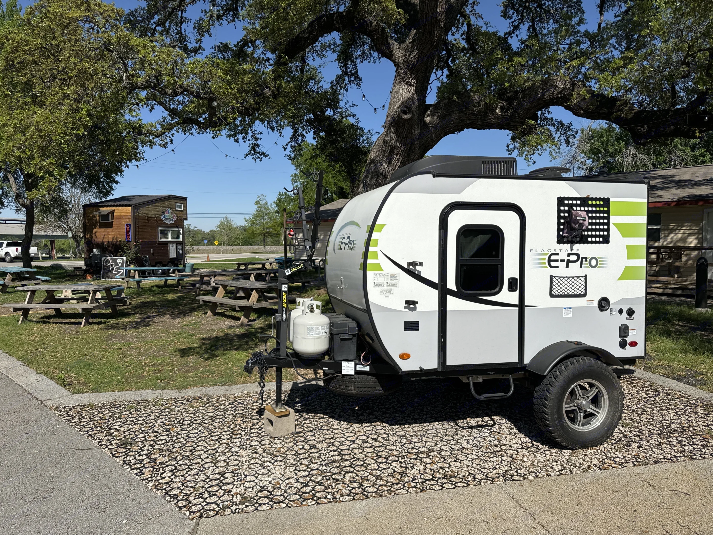 This is the front of the actual unit. Forest River Flagstaff E-Pro 2019