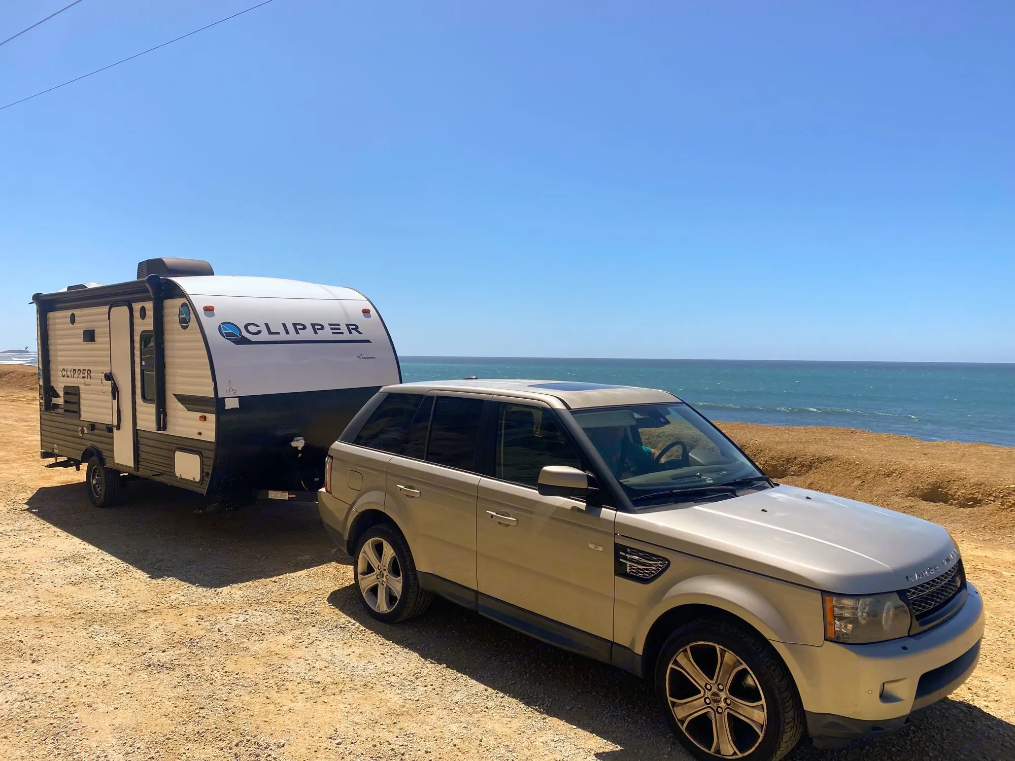 Easy to tow . Coachmen Clipper 2021