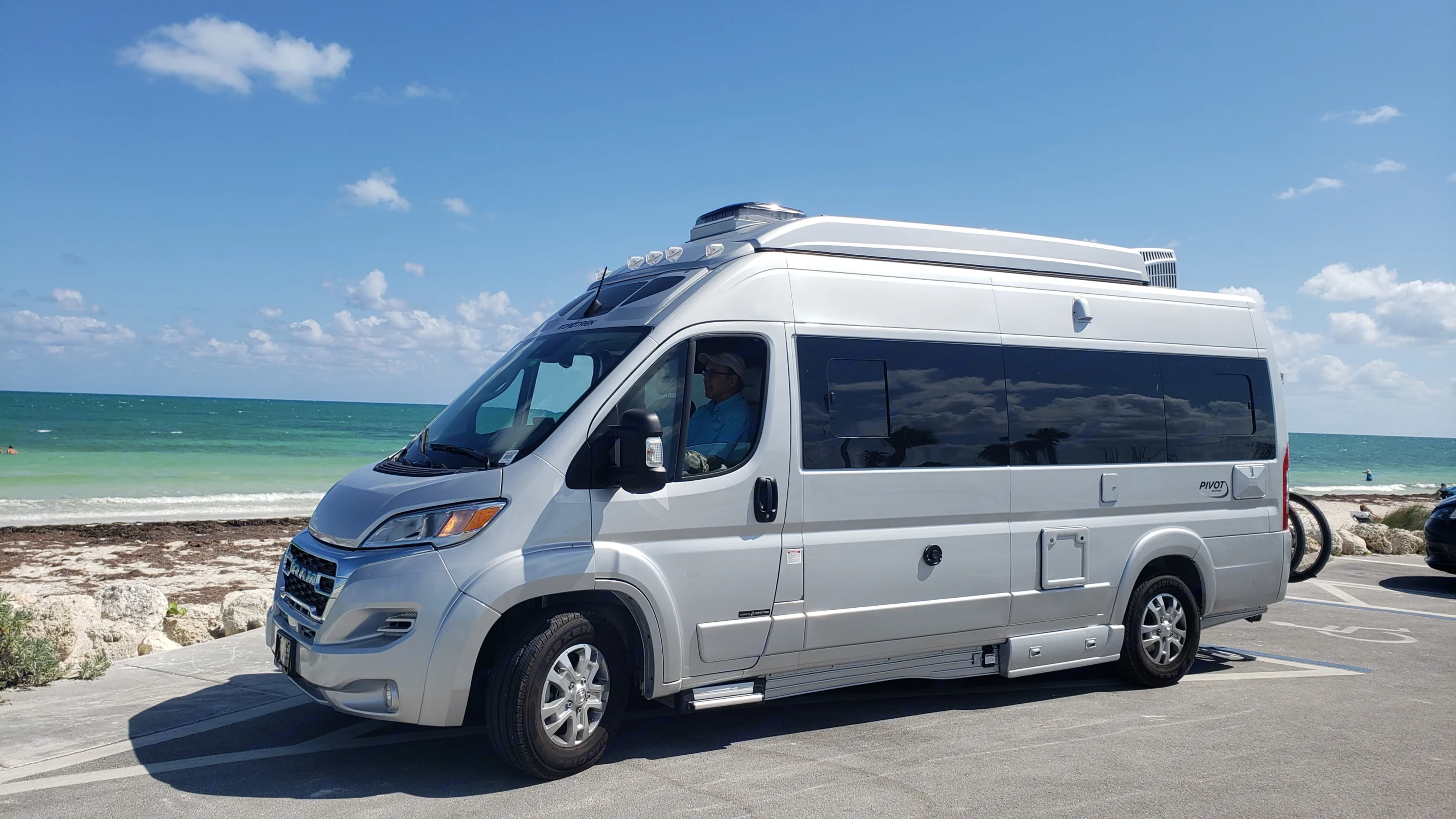 "GRACE" THE PIVOT SLUMBER AT KEY WEST. Sleek lines, she's a beauty!. Roadtrek PIVOT SLUMBER 2024