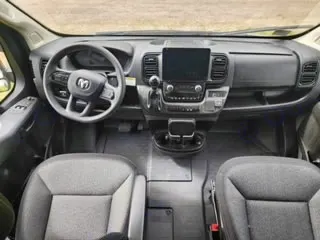 Front seats that can swivel to the back so you can enjoy a game of cards or dinner!. Winnebago Solis 2023