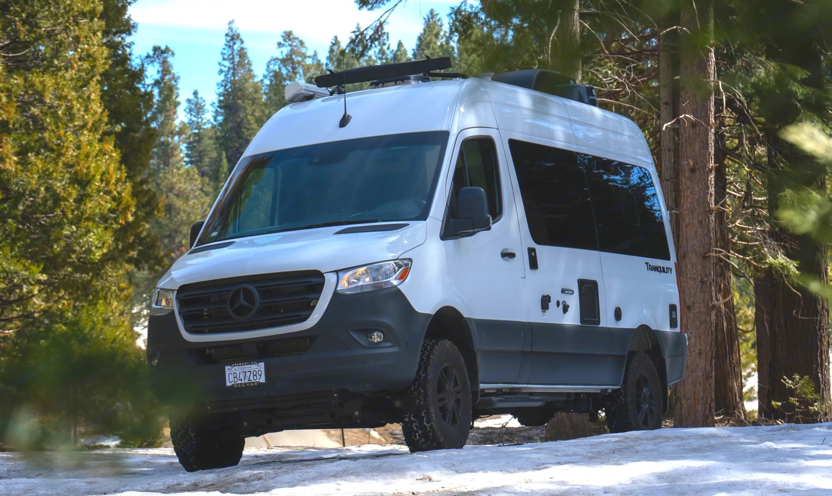 fully capable of getting off the road and into the forest.
This is the Adventure van at Shaver Lake - a local gem of place. So easy to get there too!. Thor Tranquility 2022