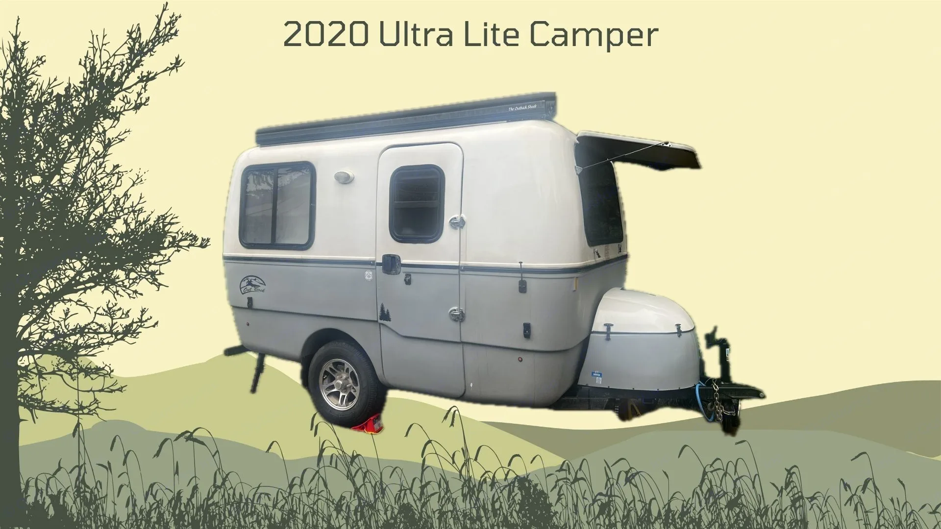 This 2020 Ultra Lite Camper is ideal for an RV rental. A compact, lightweight travel trailer with an extended awning.. Outback Trillium 2020