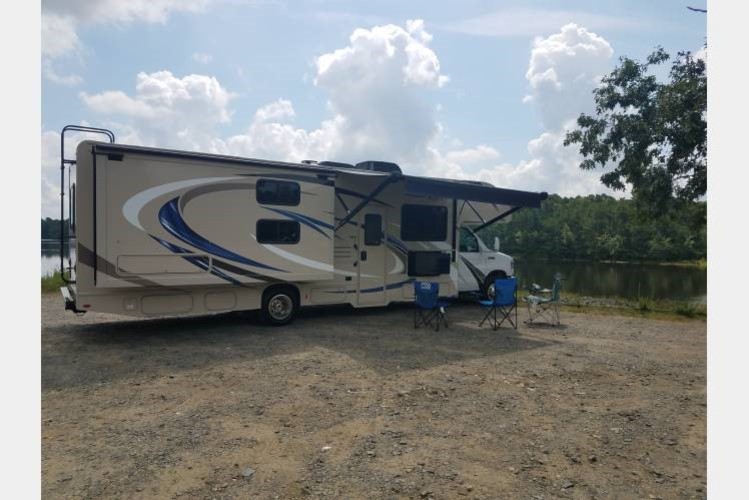 homey rv with comfy recliner seats