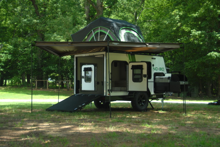 quaint travel trailer for two in charlotte