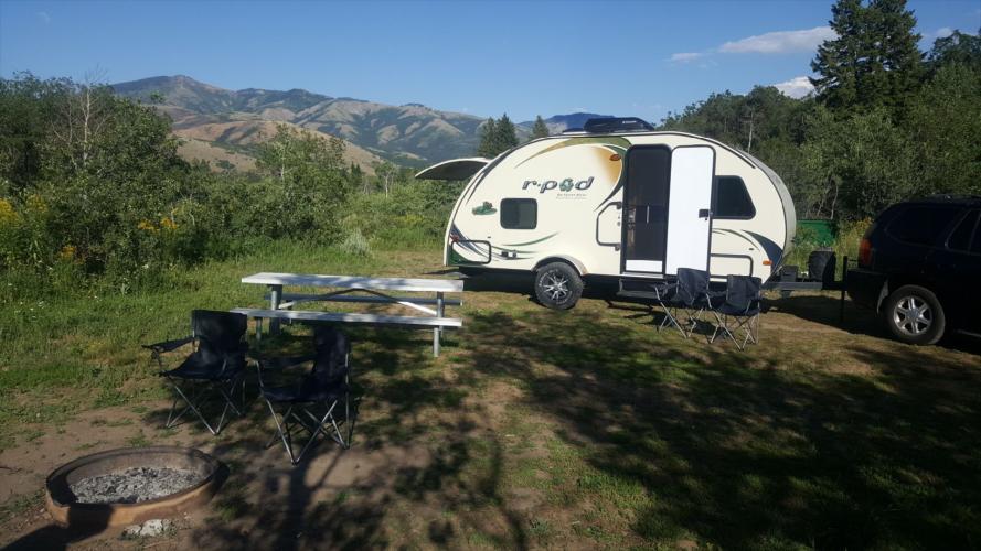 2013 R-Pod, solar powered, first-time camper ready.