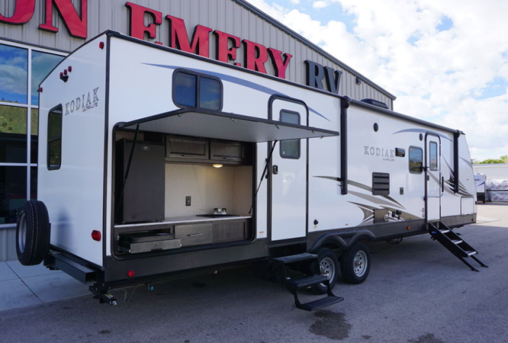 spacious rv with several amenities