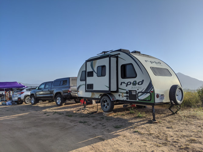 snazzy camper with nice layout