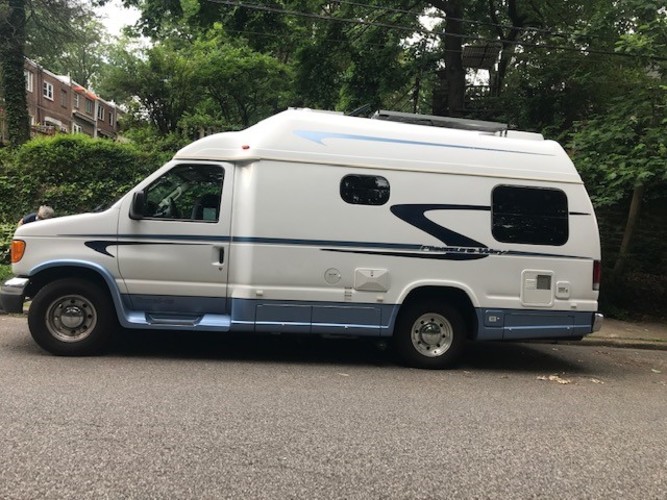 dog-friendly camper van for two