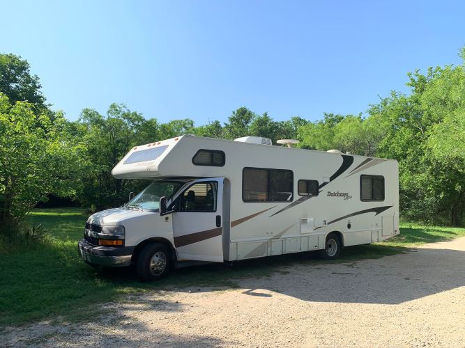 luxurious class c camper