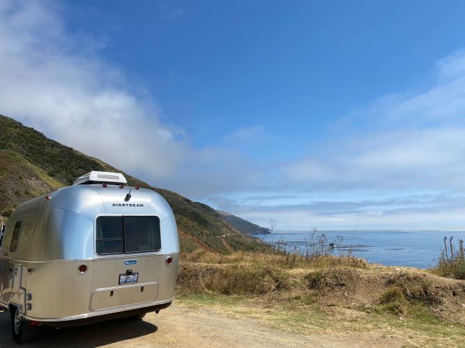 seattle airstream rental | wonderful airstream rental with a convertible dinette