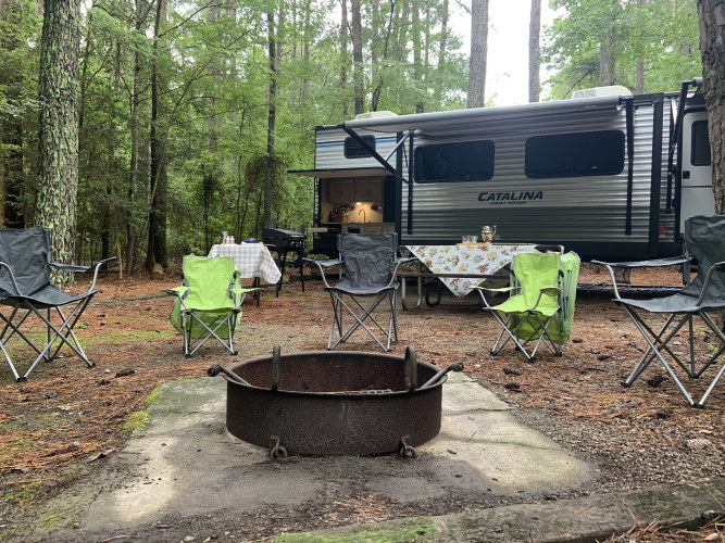family-friendly trailer with two kitchens