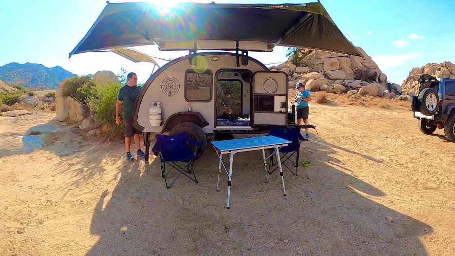 rv rental alabama | cute camper with essential amenities for couples in southside