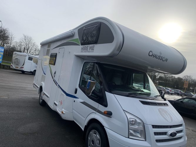 Ford Chausson 6 Berth Luxury Motorhome AE15 FPJ