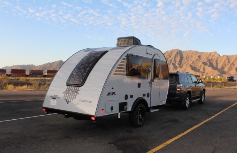 eco-friendly camper with sleek interior