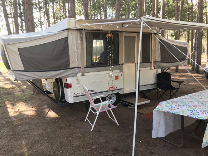 pop up camper rentals madison wi | lara's camping haven, mcfarland