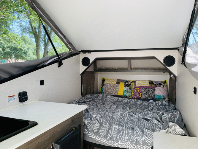 pet-friendly trailer with unlimited mileage, new braunfels
