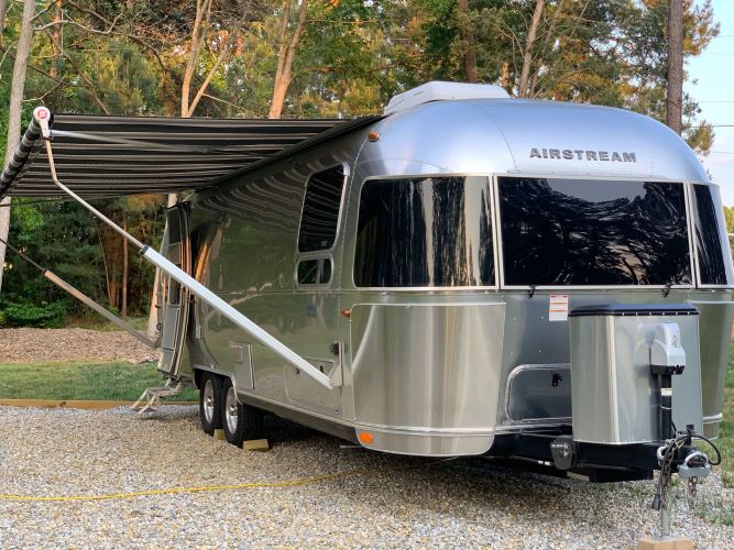 airstream rental charlotte nc | luxurious airstream rental with kitchen