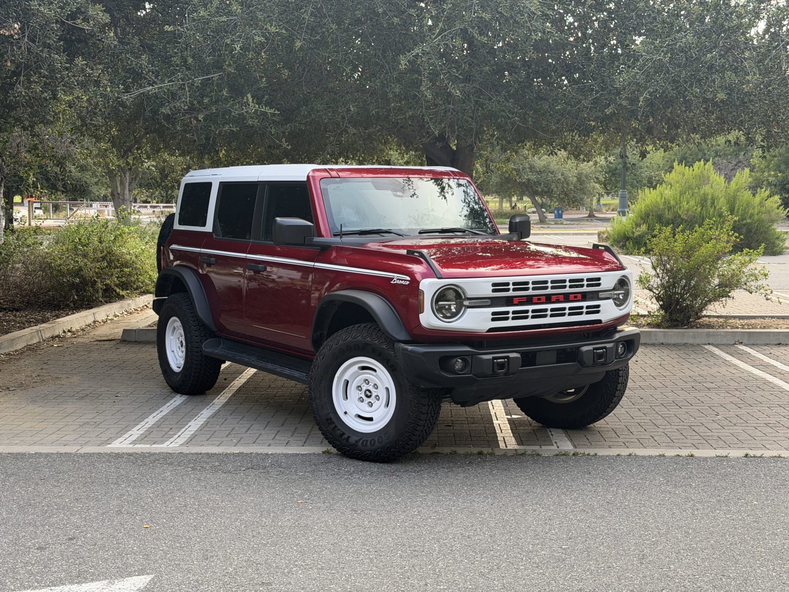2025 Ford Bronco Heritage from the Rent from Travis fleet