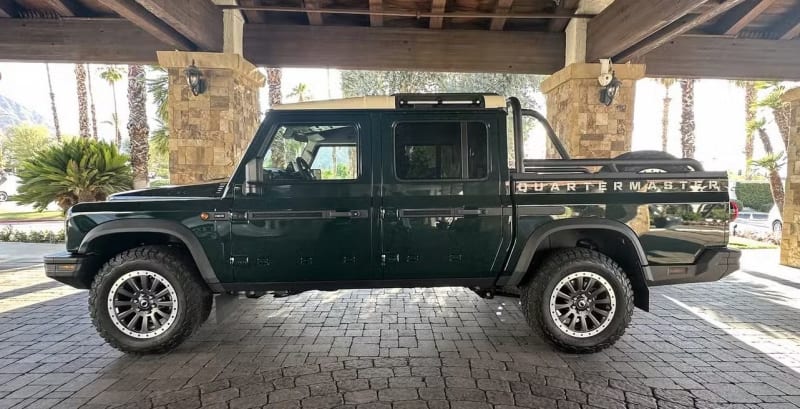 INEOS Grenadier Quartermaster pickup rental in Los Angeles