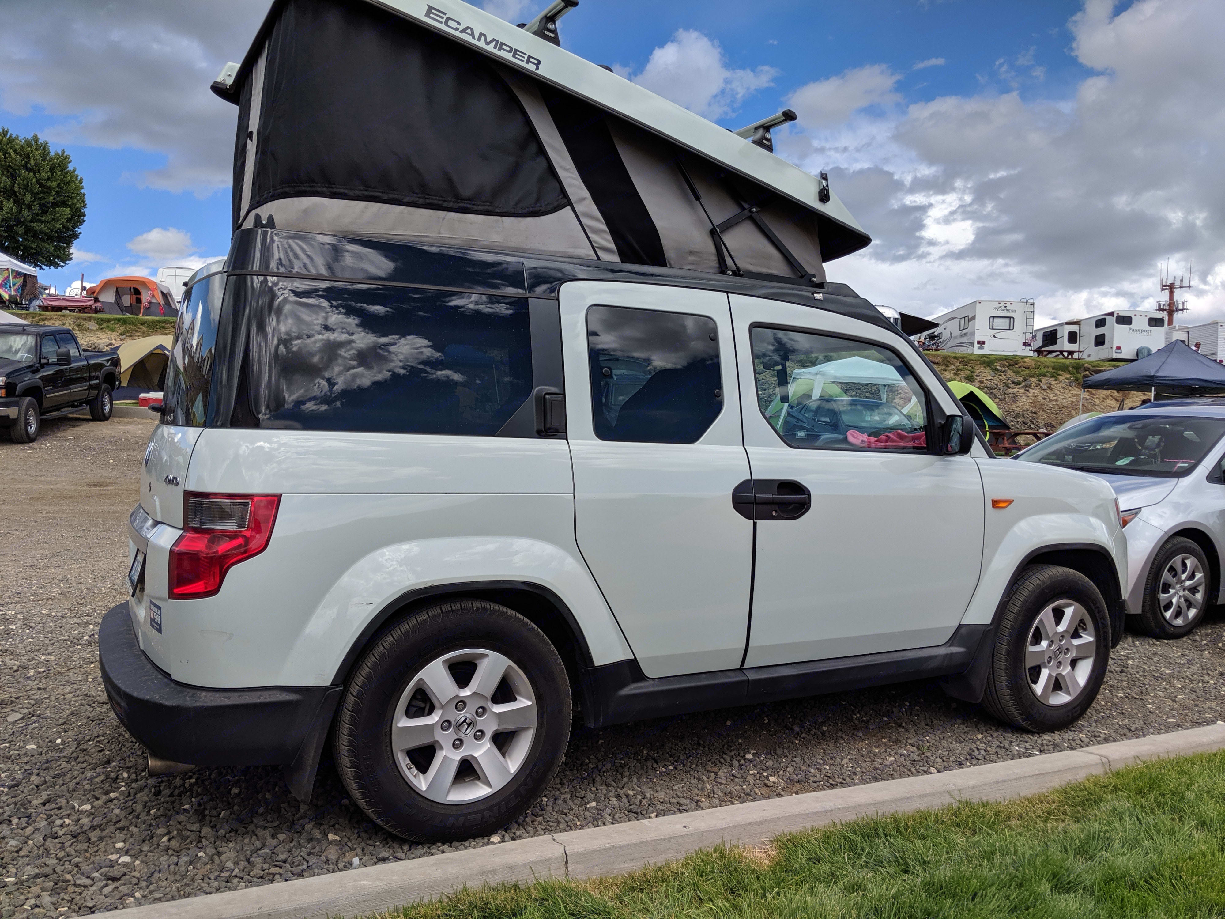 Honda element camper