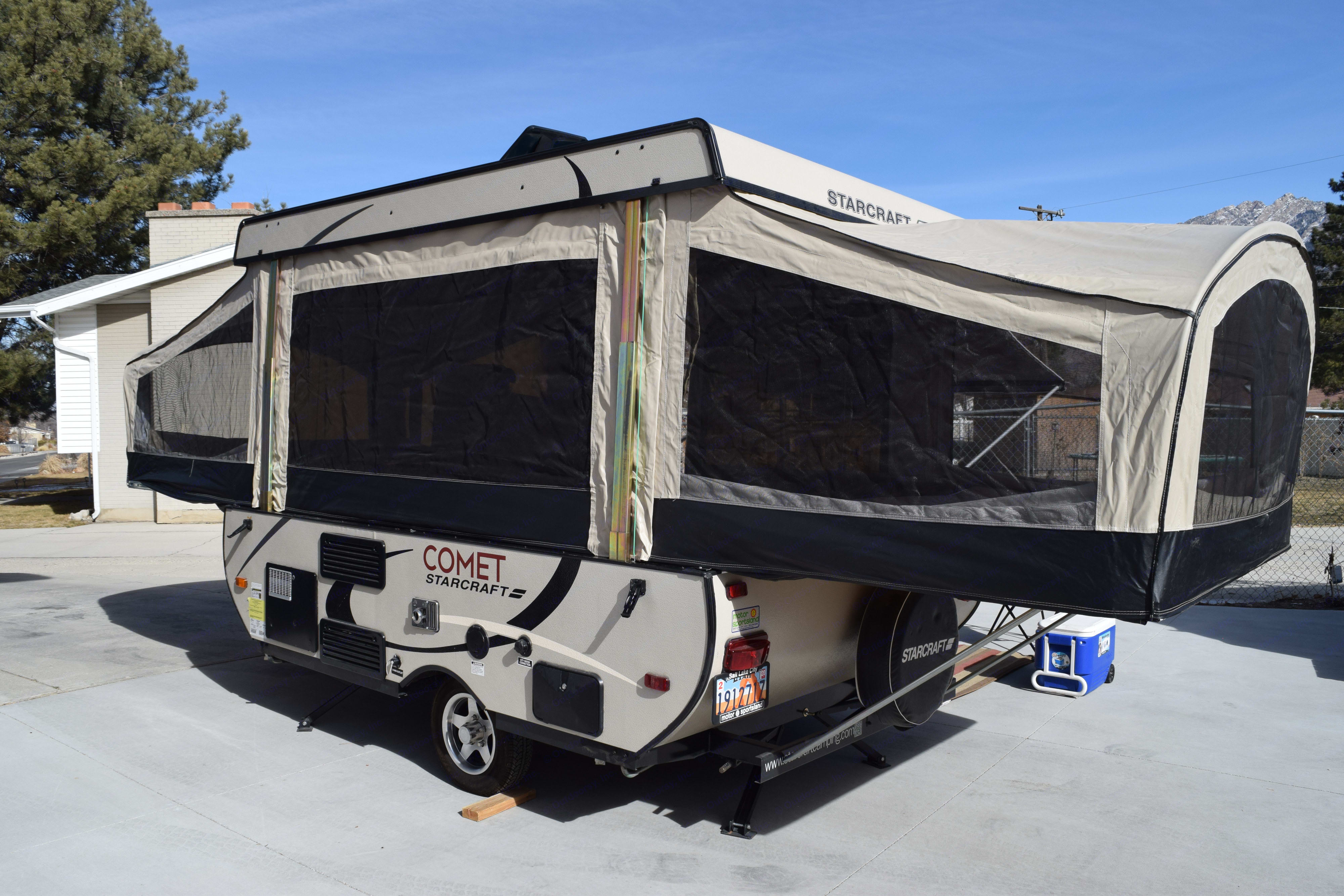 2016 starcraft comet folding trailer rental in cottonwood heights ut outdoorsy