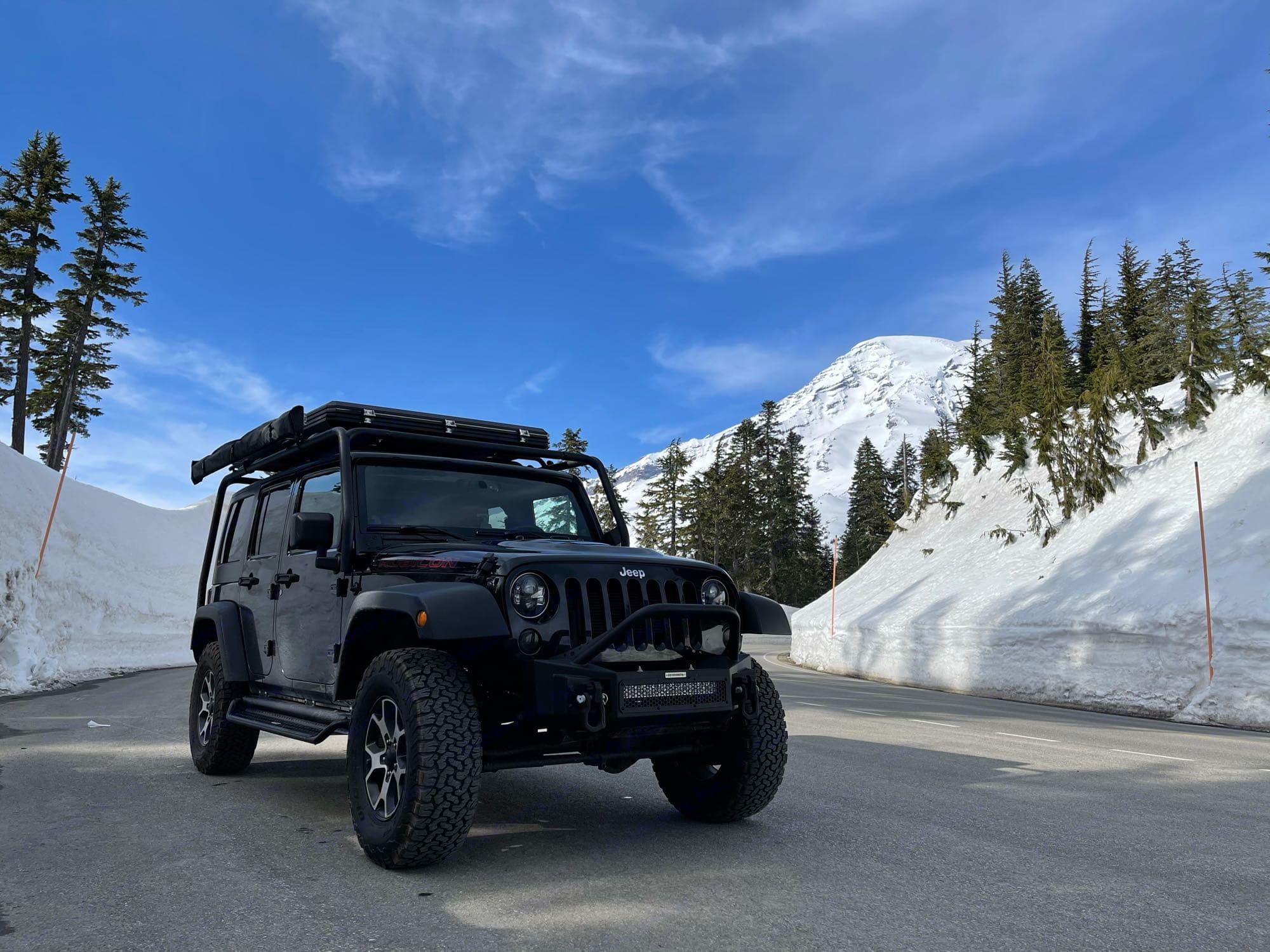 2013 Jeep Wrangler Unlimited Rubicon Camper Van Rental in Tukwila, WA Outdoorsy