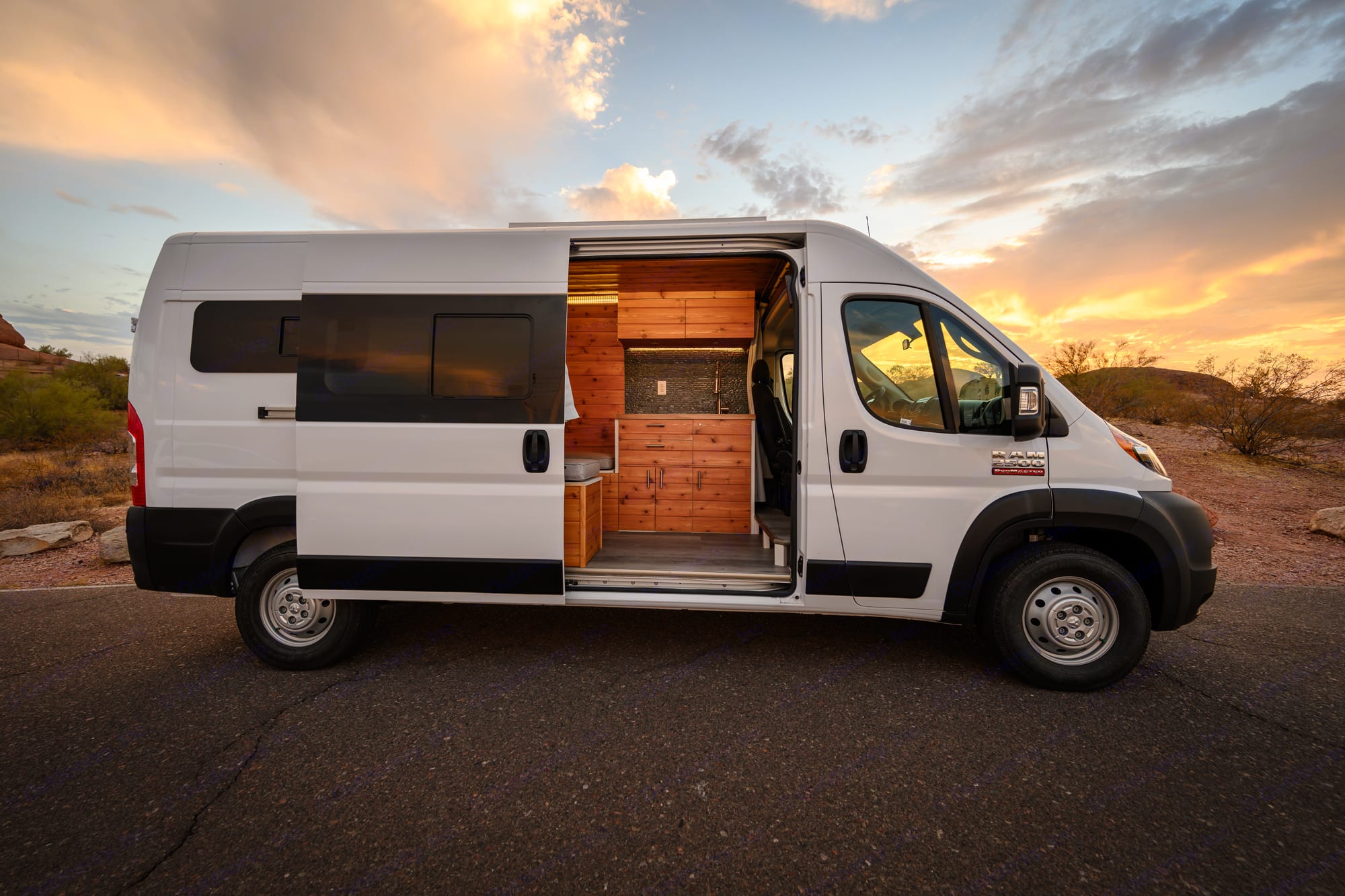 2021 RAM Promaster 2500 High Roof Camper Van Rental in Tempe, AZ