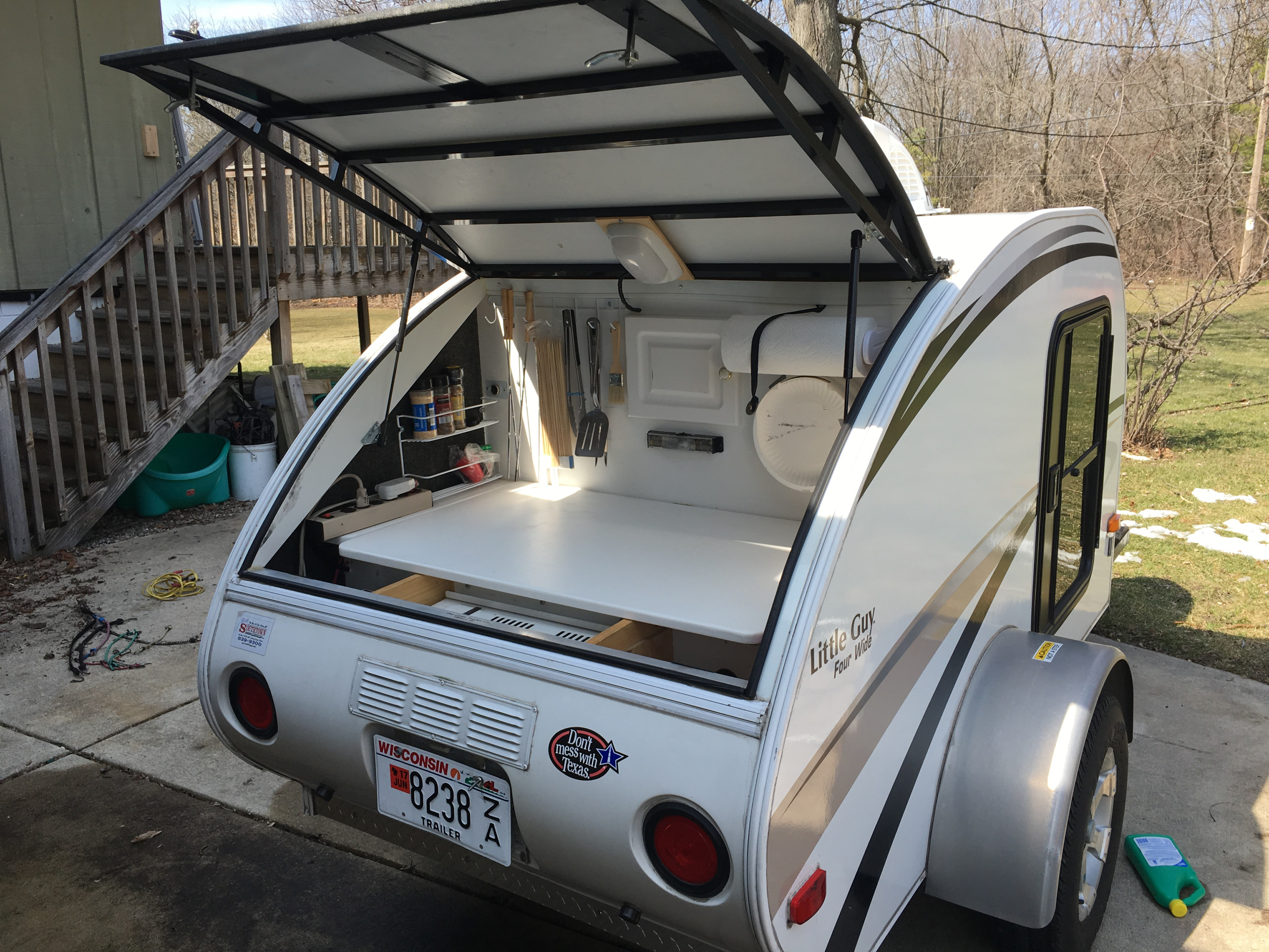 2008 Little Guy 4 Wide Trailer Rental in Greendale, WI Outdoorsy