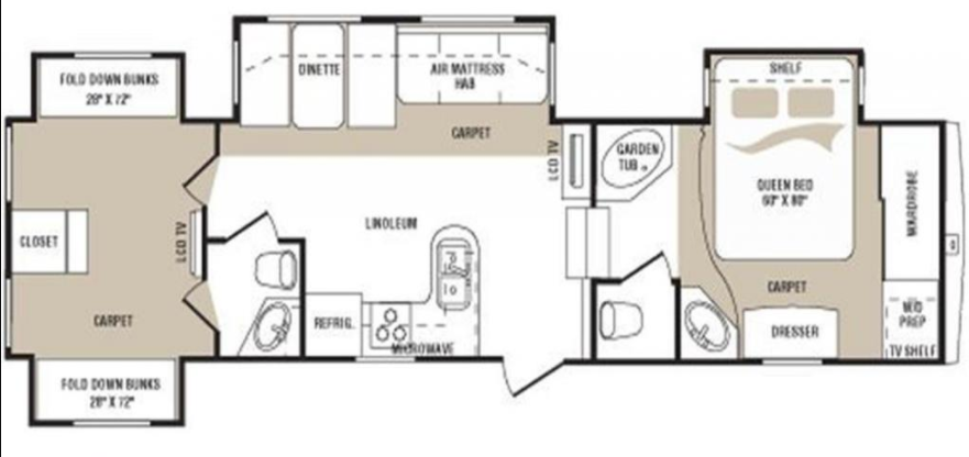 2008 Keystone Montana Floor Plans | Floor Roma