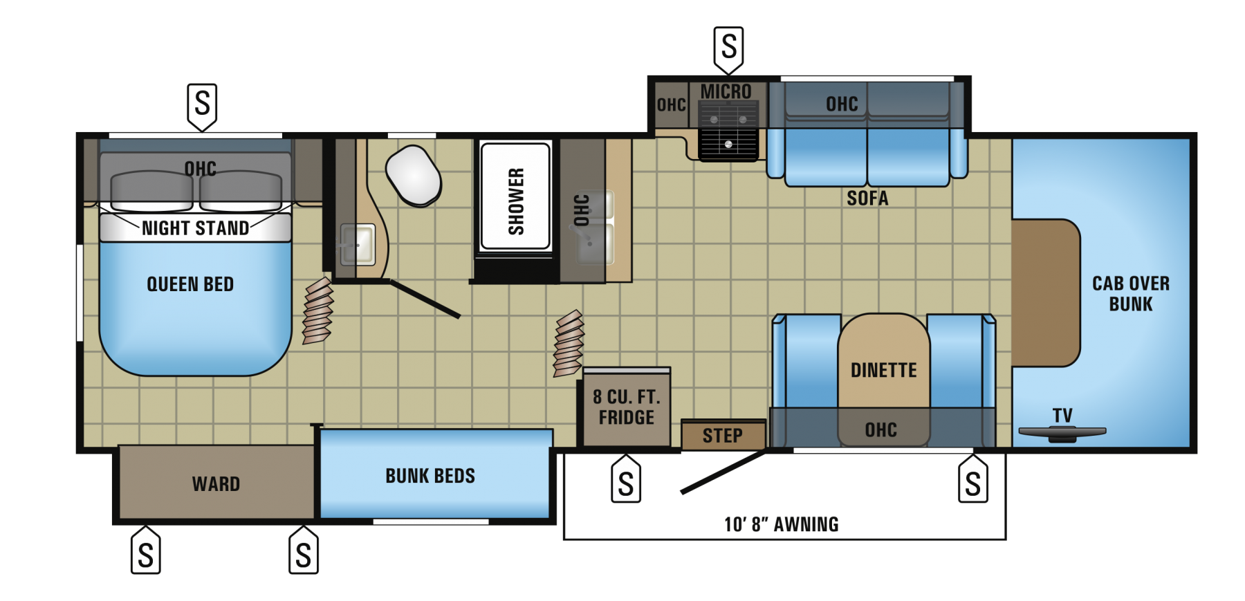 Jayco Class C Motorhome Floor Plans | Bruin Blog