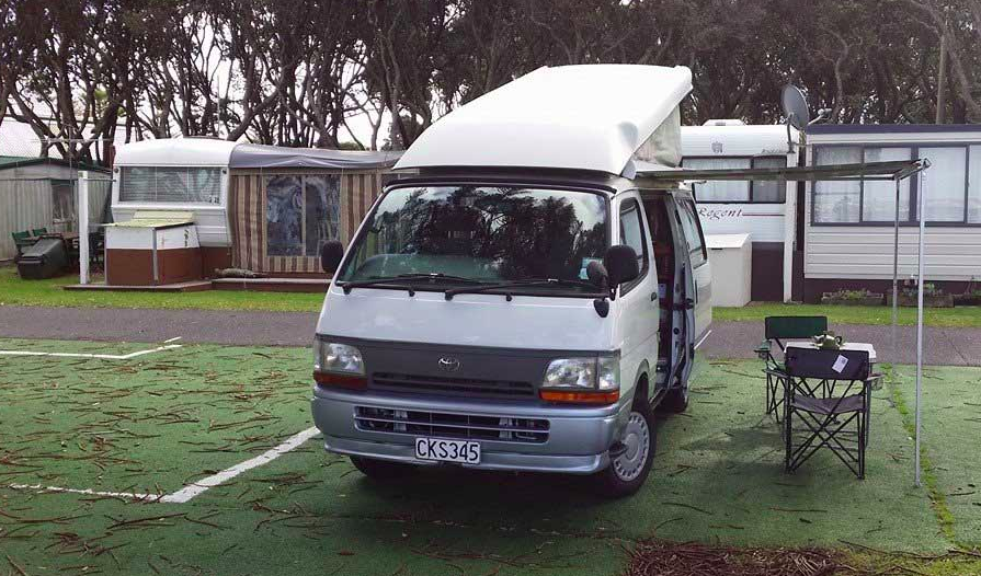 toyota van camper