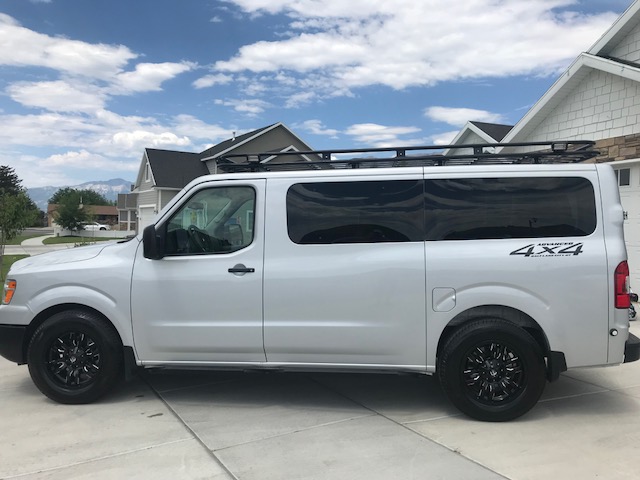 nissan 12 passenger van rental