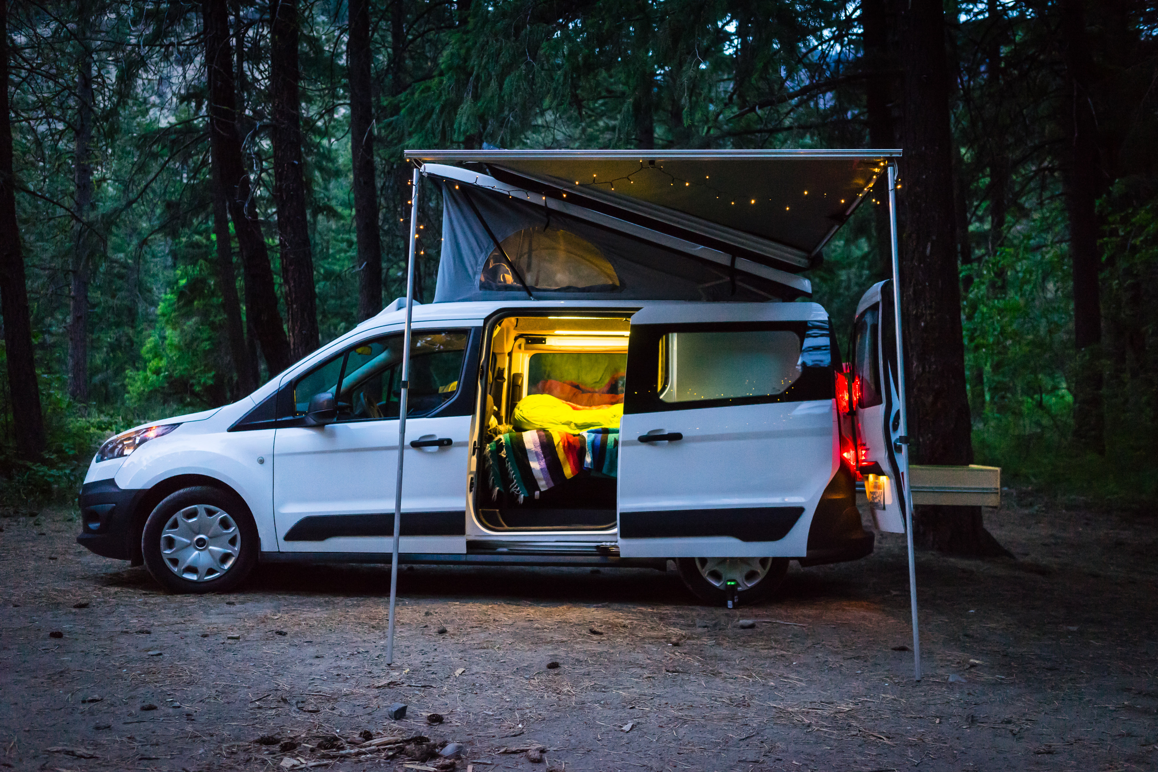 ford transit connect camper