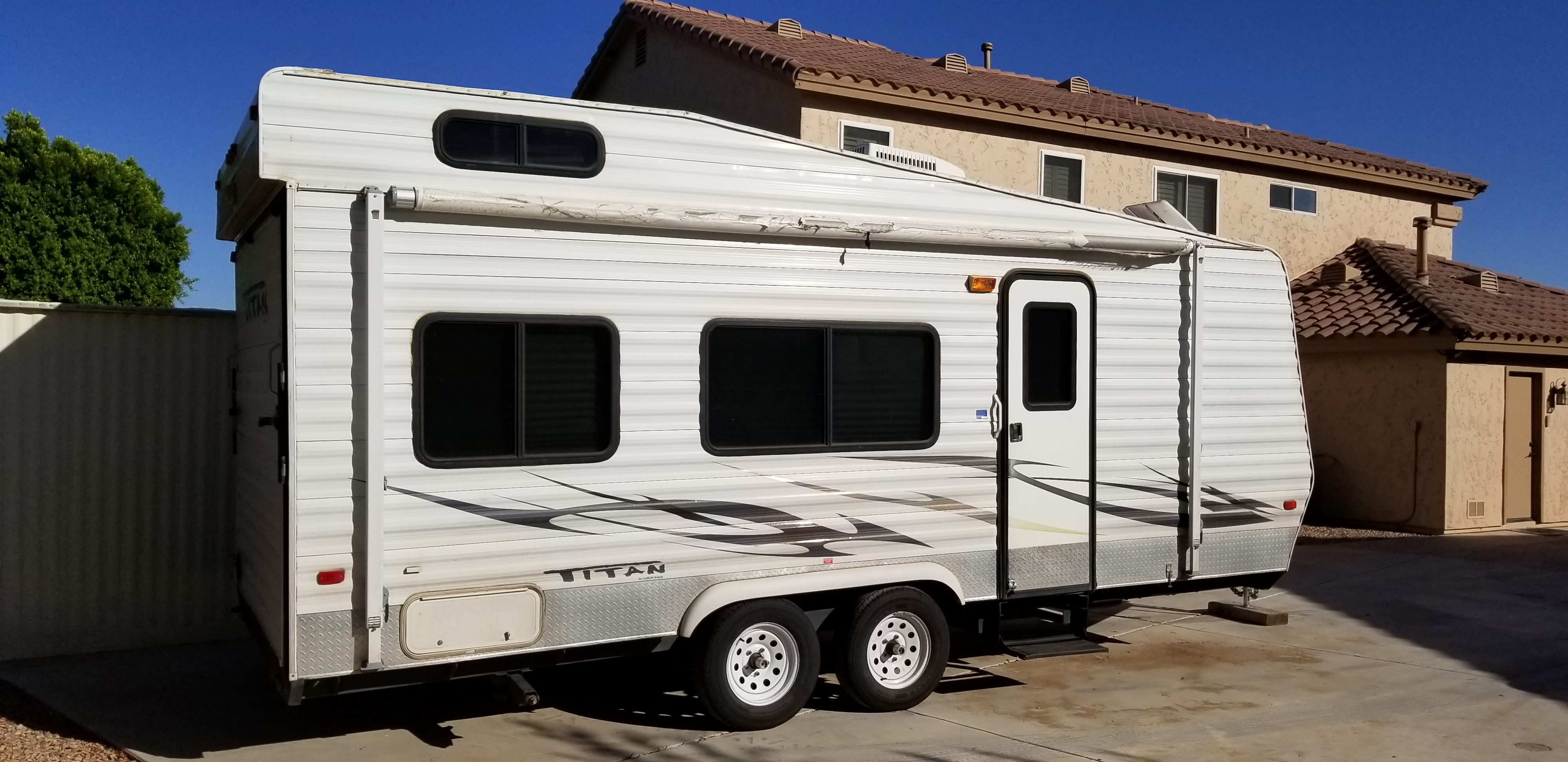 2007 Carson Trailer Titan Toy Hauler